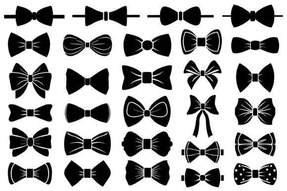 Download Bow Tie Silhouette - Premium Resources