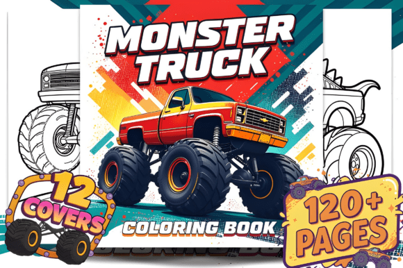 Download Monster Truck Coloring Pages for Adults - Truck coloring pages for adults Collection