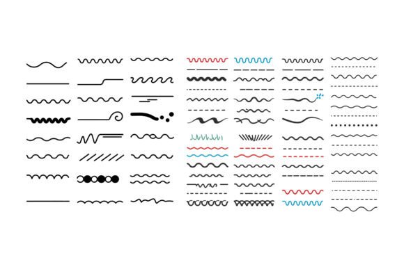 Download Diverse Collection of Decorative Lines I - Decorative Collection