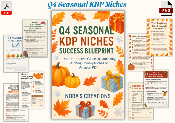 Download Q4 Seasonal Amazon KDP Niches Success - Amazon kdp Collection