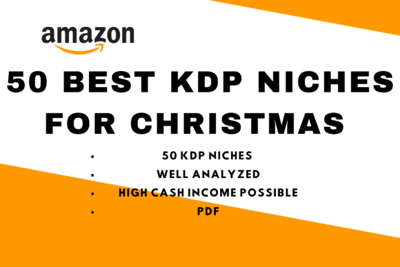 Download Best 50 Amazon KDP Niches Christmas - Amazon kdp Collection