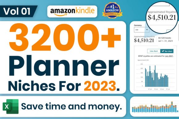 Download 3200+ Planner Niches 2023 for Amazon KDP - Amazon kdp Collection